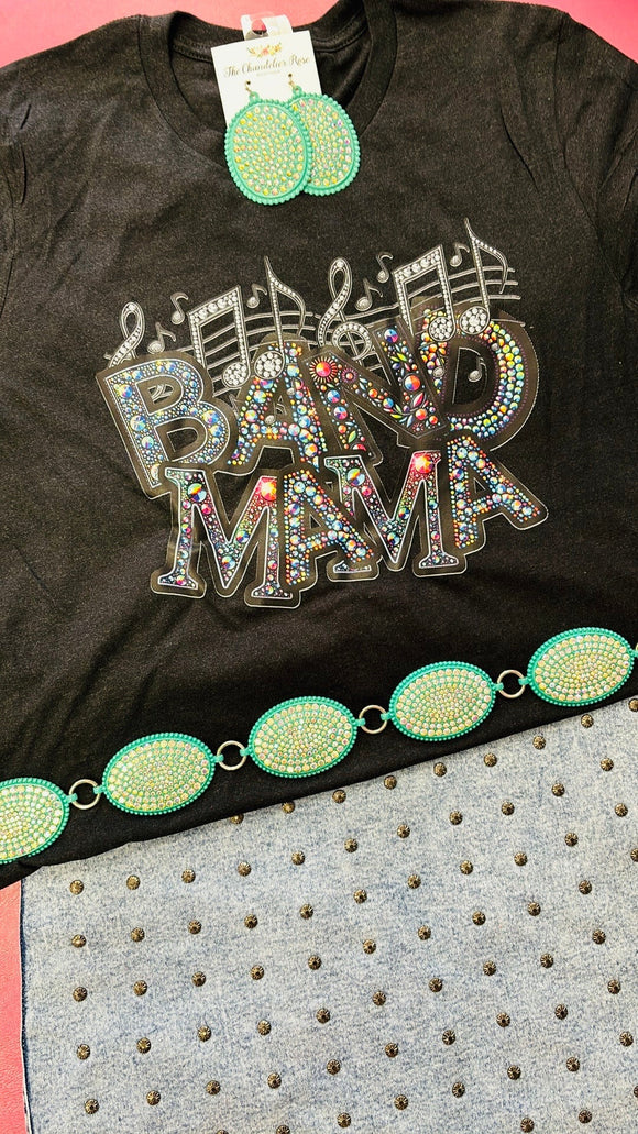 BAND MAMA TEE - BLACK