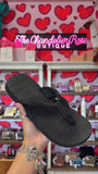 GYPSY JAZZ BREXLY 2 BLACK SANDALS