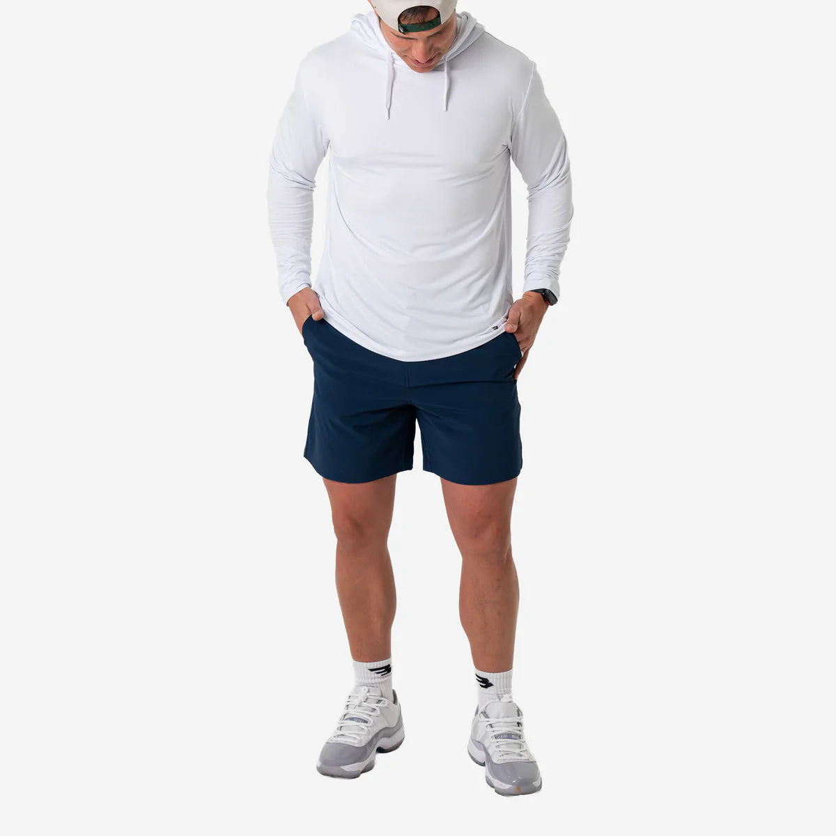 Burlebo Everyday Short - Deep Water Navy - Mayan Pocket