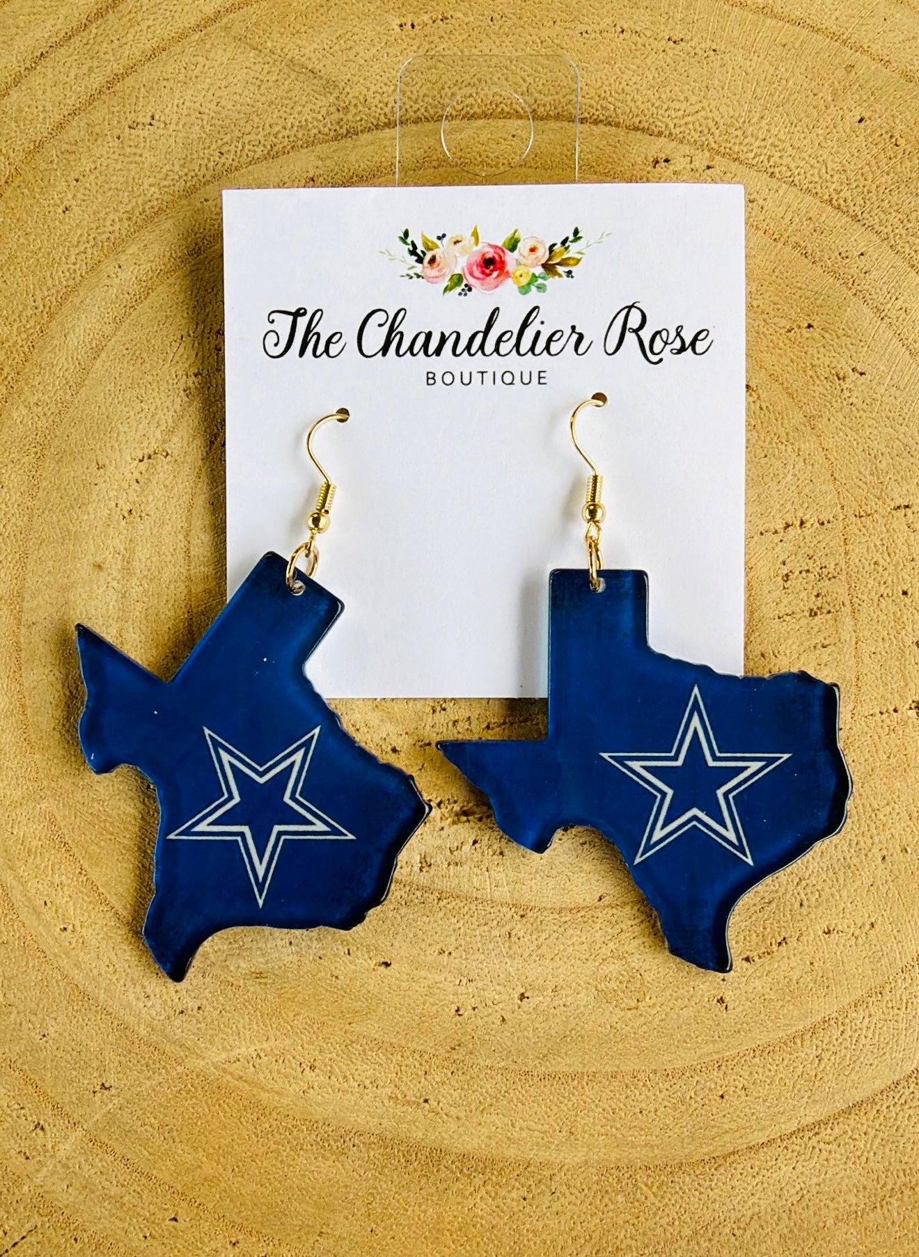 HEART OF TEXAS COWBOY EARRINGS