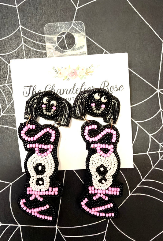 Spooky Spider Earrings