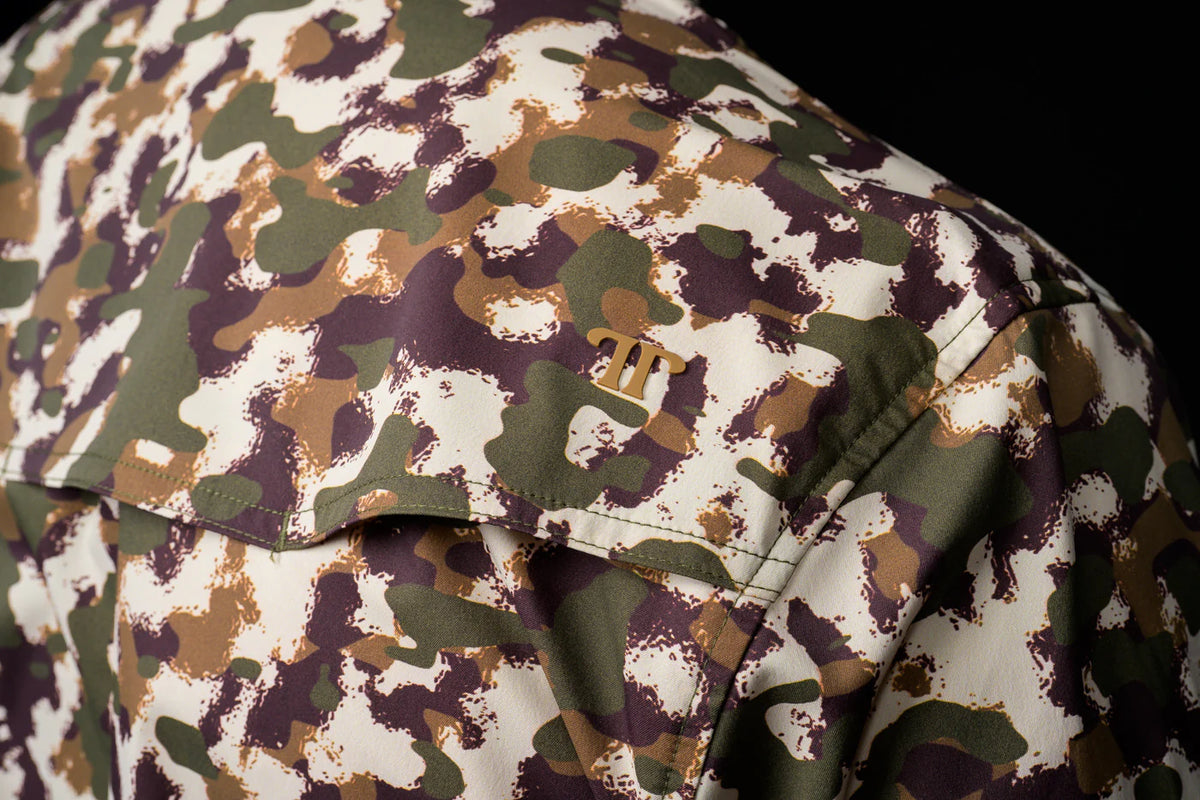 FERRELL MEN'S CAMO LITE LONG SLEEVE PEARL SNAP