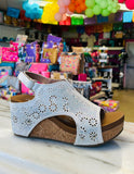 VERY G WOMEN'S STARRY NIGHTS SANDALS - CREAM