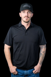 FERRELL POLO - LASER BLACK