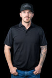 FERRELL POLO - LASER BLACK