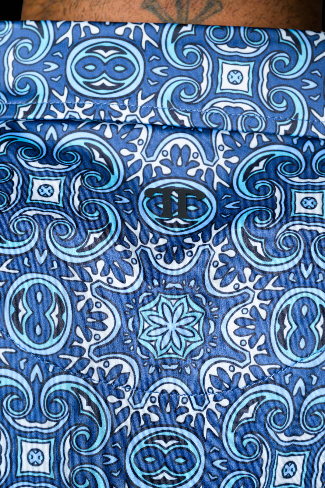 FERRELL MEN'S THE BENNETT IN BLUE POLO