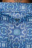 FERRELL MEN'S THE BENNETT IN BLUE POLO