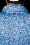 FERRELL MEN'S THE BENNETT IN LIGHT BLUE POLO