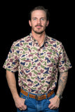 FERRELL CAMO SHORT SLEEVE SNAP SHIRT