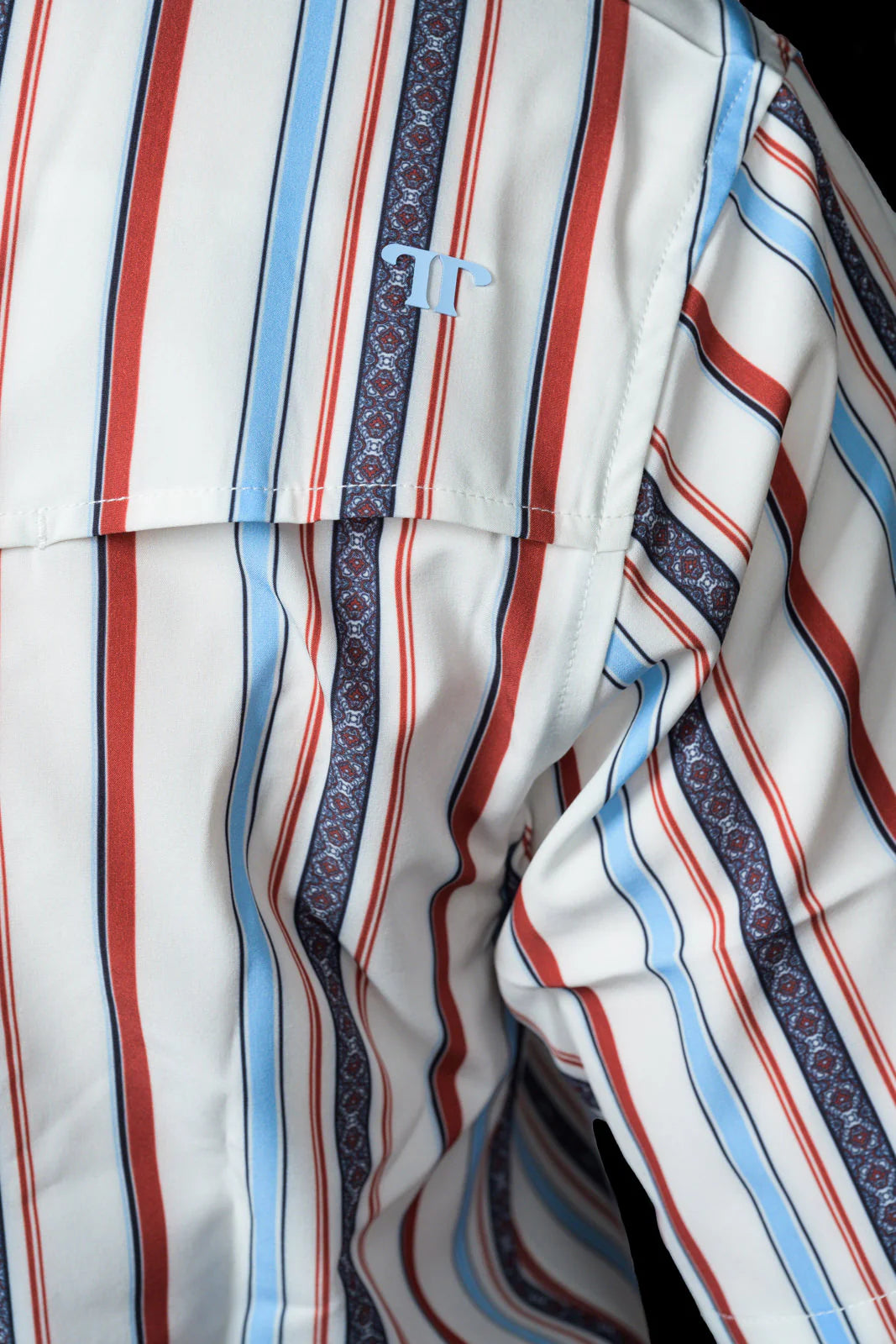 FERRELL MEN'S THE BROOKS IN WHITE - SHORT SLEEVE SNAP