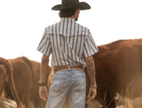 FERRELL MEN'S THE JAKE IN WHITE - SHORT SLEEVE SNAP