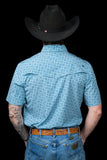 FERRELL MEN'S THE CLINT - SHORT SLEEVE PEARL SNAP SHIRT
