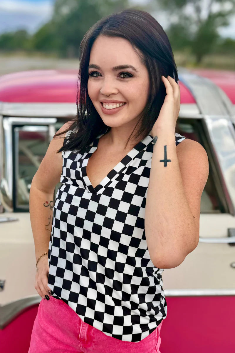 FAST LANE TANK TOP