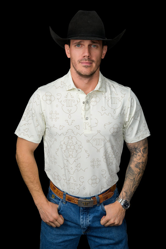FERRELL MEN'S THE CARSON POLO - CREAM