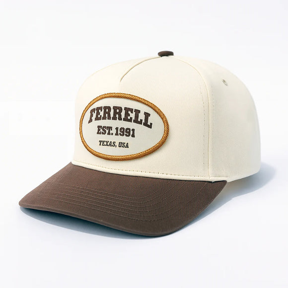 FERRELL BRAND ROPE HAT - CREAM