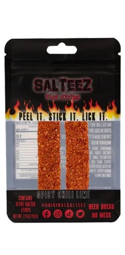 SALTEEZ FIRE STRIPS SPICY CHILI LIME
