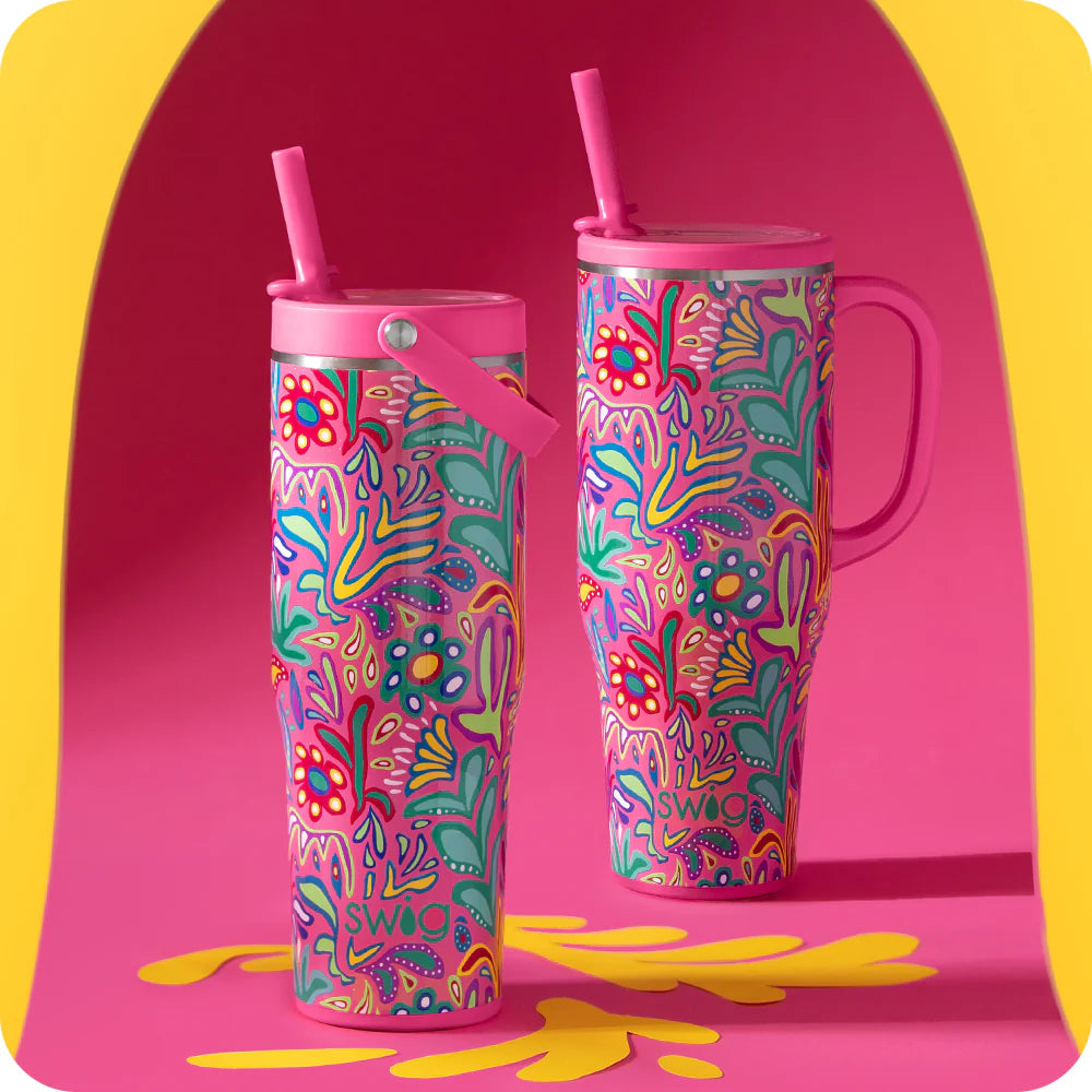 SWIG LIFE FLORA ROSA Mega Mug 40oz