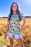 FLORAL BREEZE TOP