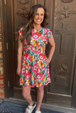 FRESH BLOOMS DRESS