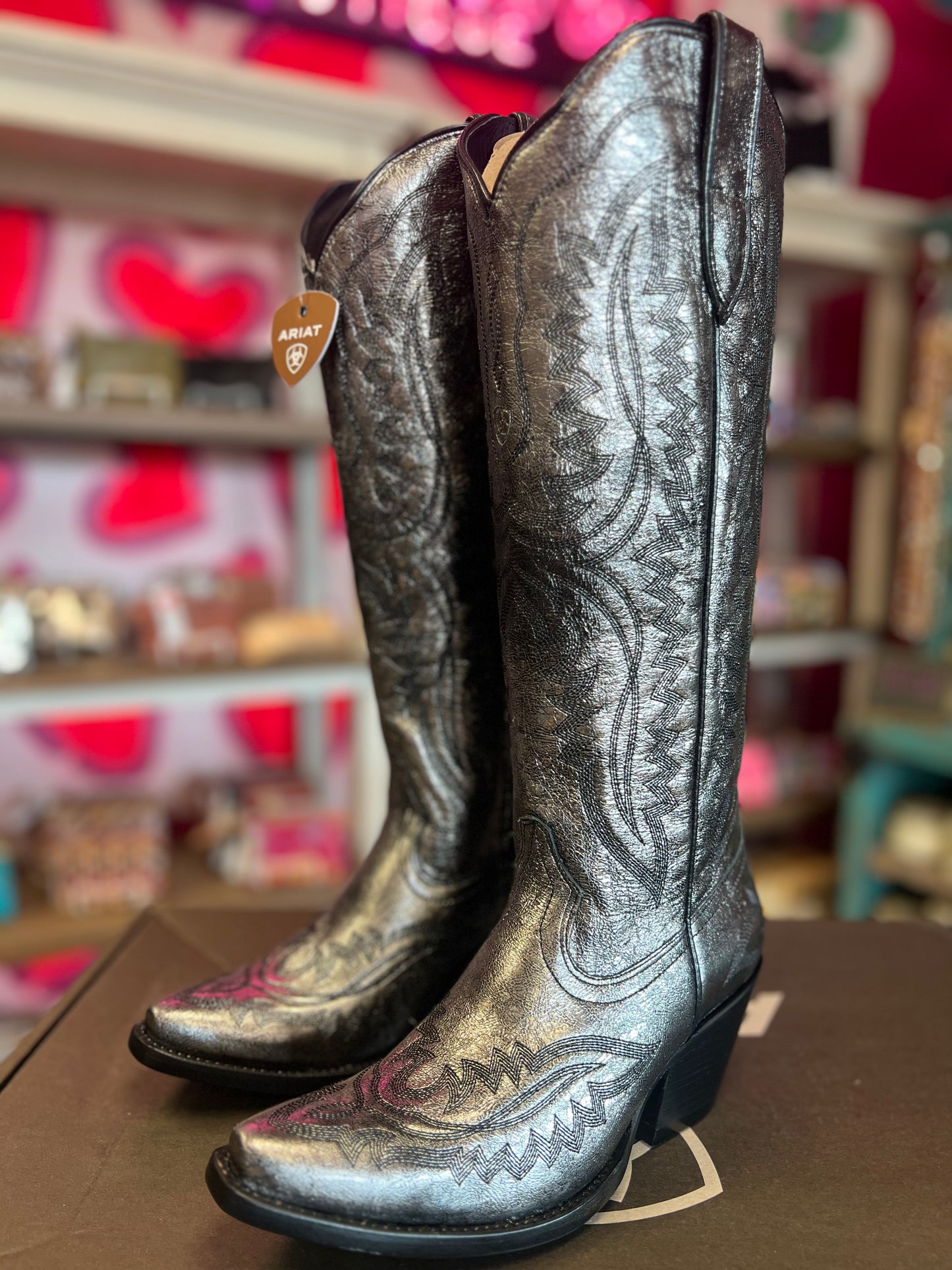 ARIAT WOMEN'S SOFT MERCURY CASANOVA WESTERN BOOTS