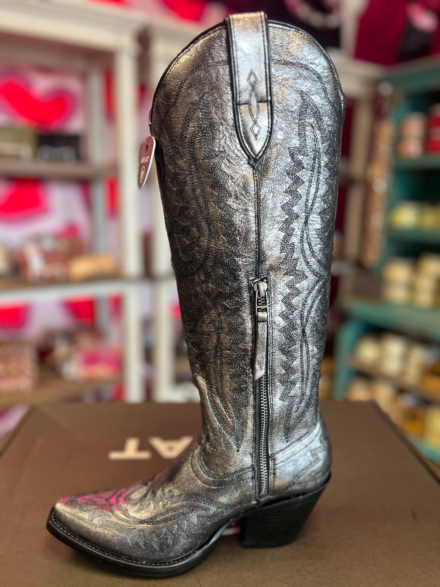 ARIAT WOMEN'S SOFT MERCURY CASANOVA WESTERN BOOTS