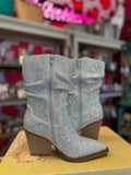VERY G KADY SLOUCH BOOTS  - SILVER