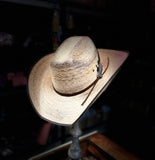 CORRAL GUNSMOKE STRAW HAT - NATURAL BURNED