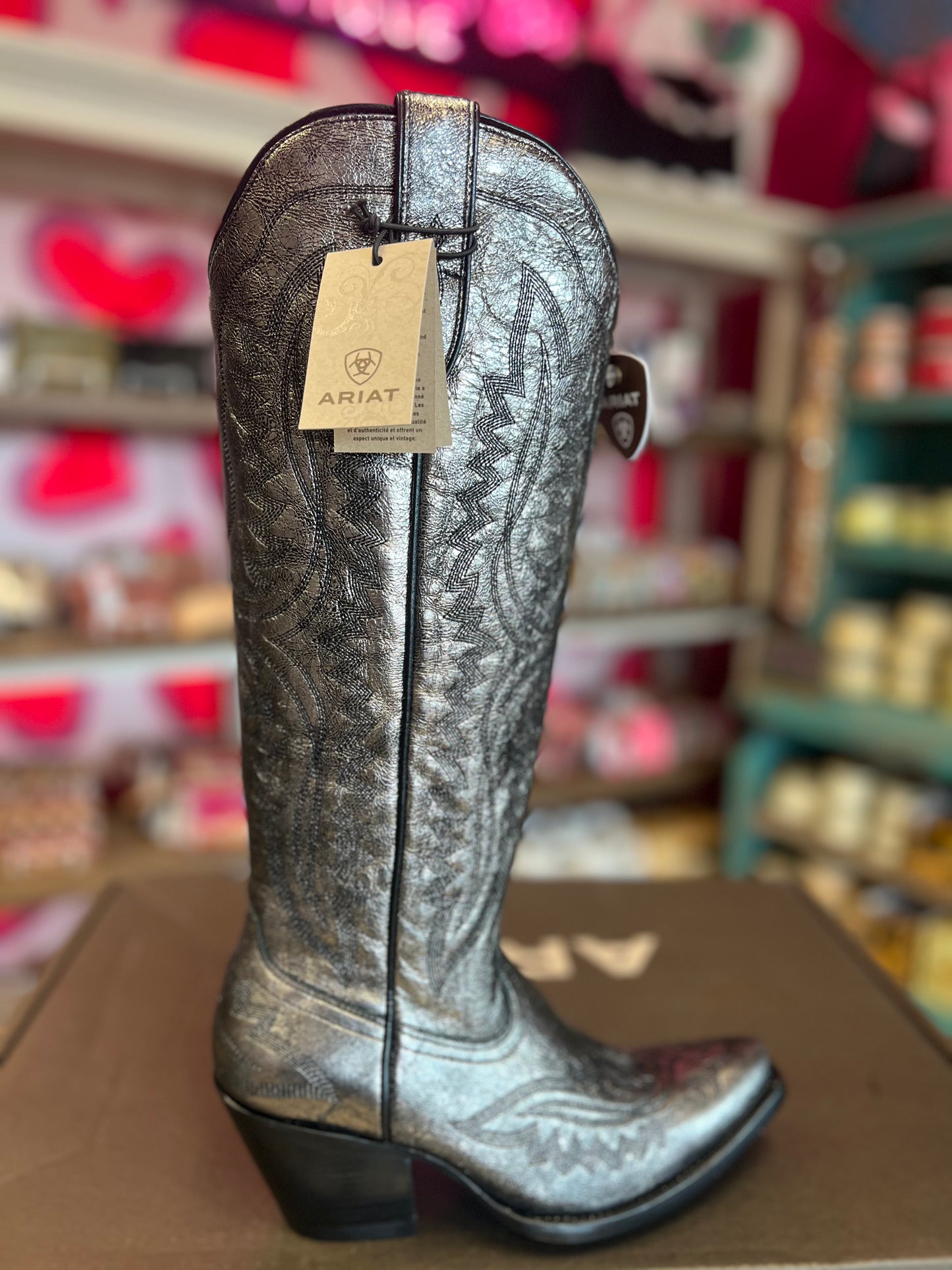 ARIAT WOMEN'S SOFT MERCURY CASANOVA WESTERN BOOTS