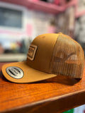 THE CHANDELIER ROSE BOUTIQUE CAP - CARAMEL