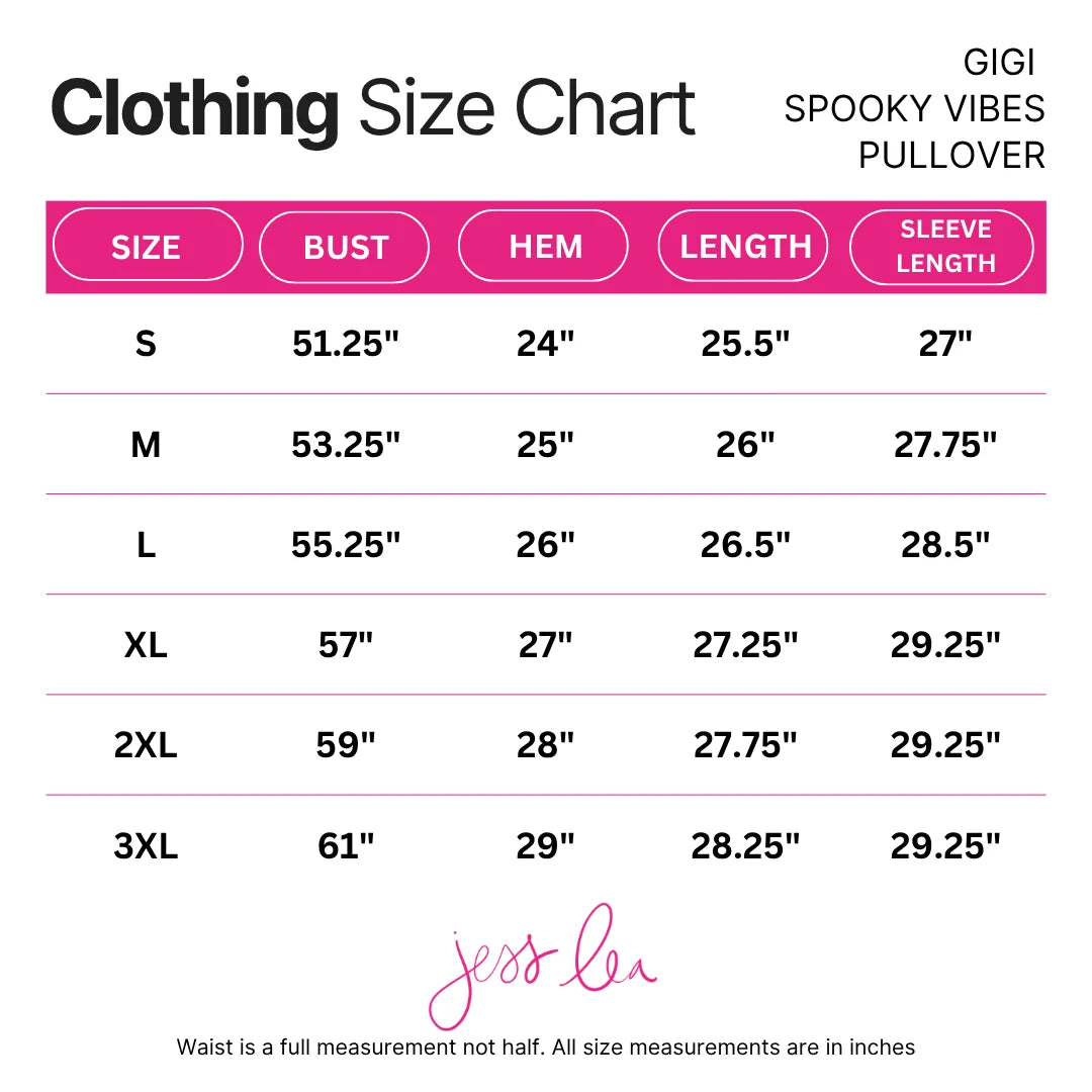 GIGI SPOOKY VIBES PULLOVER