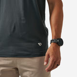Burlebo GO TO TEE - FLYING B LOGO - GUN METAL GREY & GAUGE