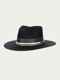 CORRAL REBEL FELT HAT - BLACK