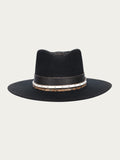 CORRAL REBEL FELT HAT - BLACK