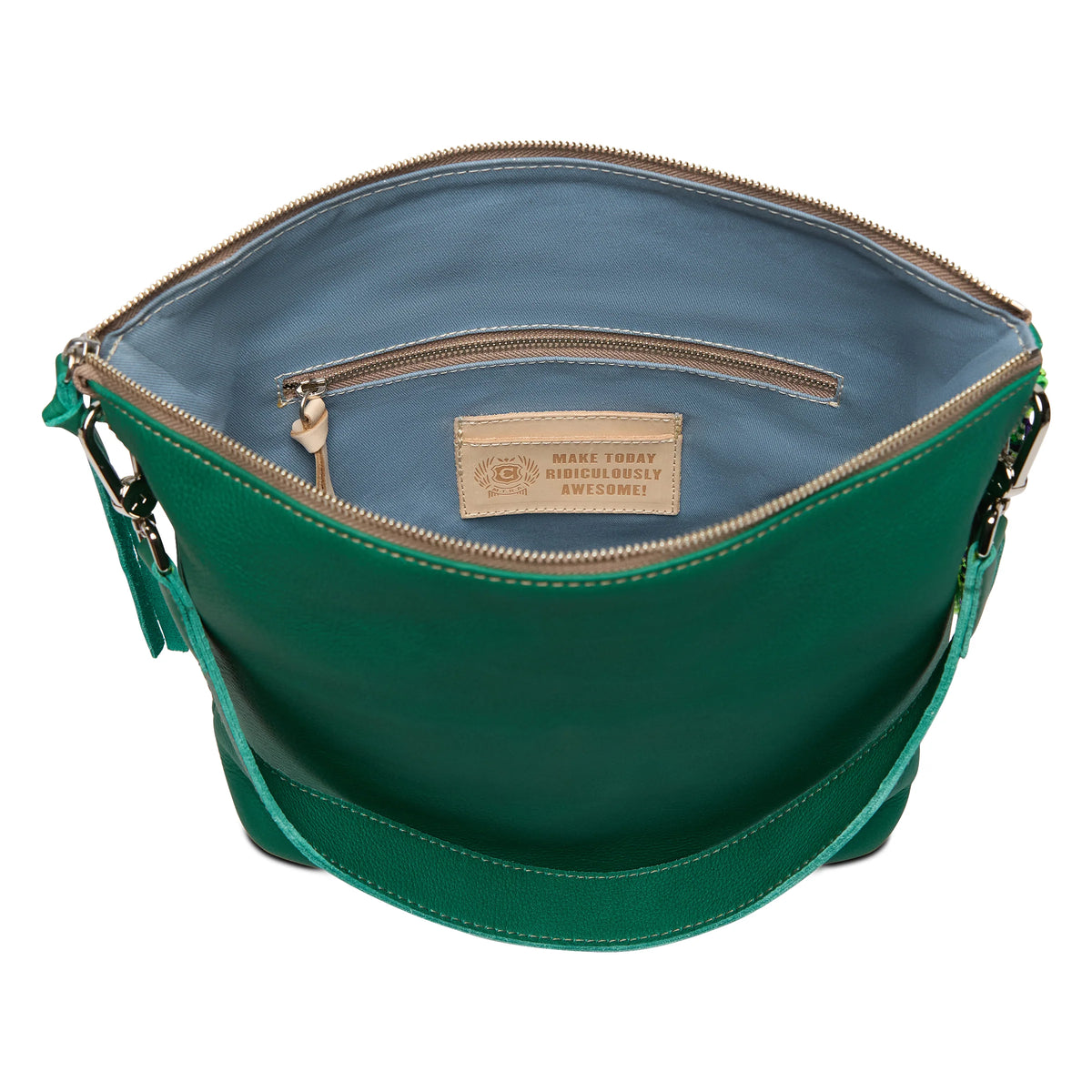 CONSUELA TEAL HOBO BAG