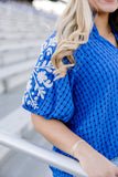 THE HAVANAH ROYA BLUE TOP