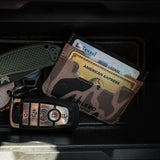 BURLEBO CC Wallet - GAUGE CAMO