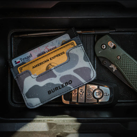 BURLEBO CC Wallet - Classic Deer Camo