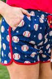 OUT OF YOUR LEAGUE DRAWSTRING EVERYDAY SHORTS