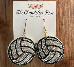 VOLLEYBALL GLAM EARRINGS