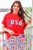 USA FOIL LUXE TOP