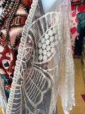 LACE BUTTERFLY BACK KIMONO