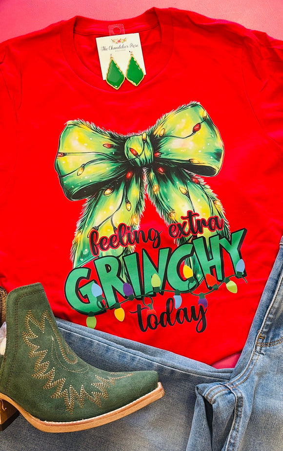 FEELING EXTRA GRINCHY TODAY - RED