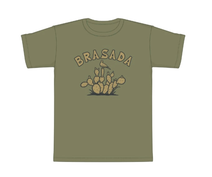 BRASADA CACTUS DOVE TSHIRT
