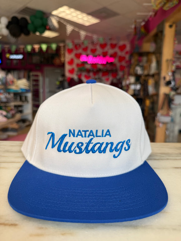 NATALIA MUSTANGS STITCHED CAP