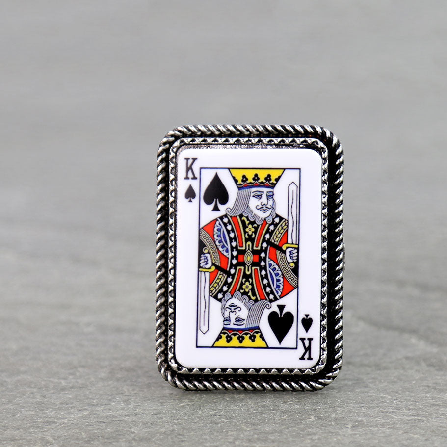 KING OF SPADES CONCHO PHONE GRIP