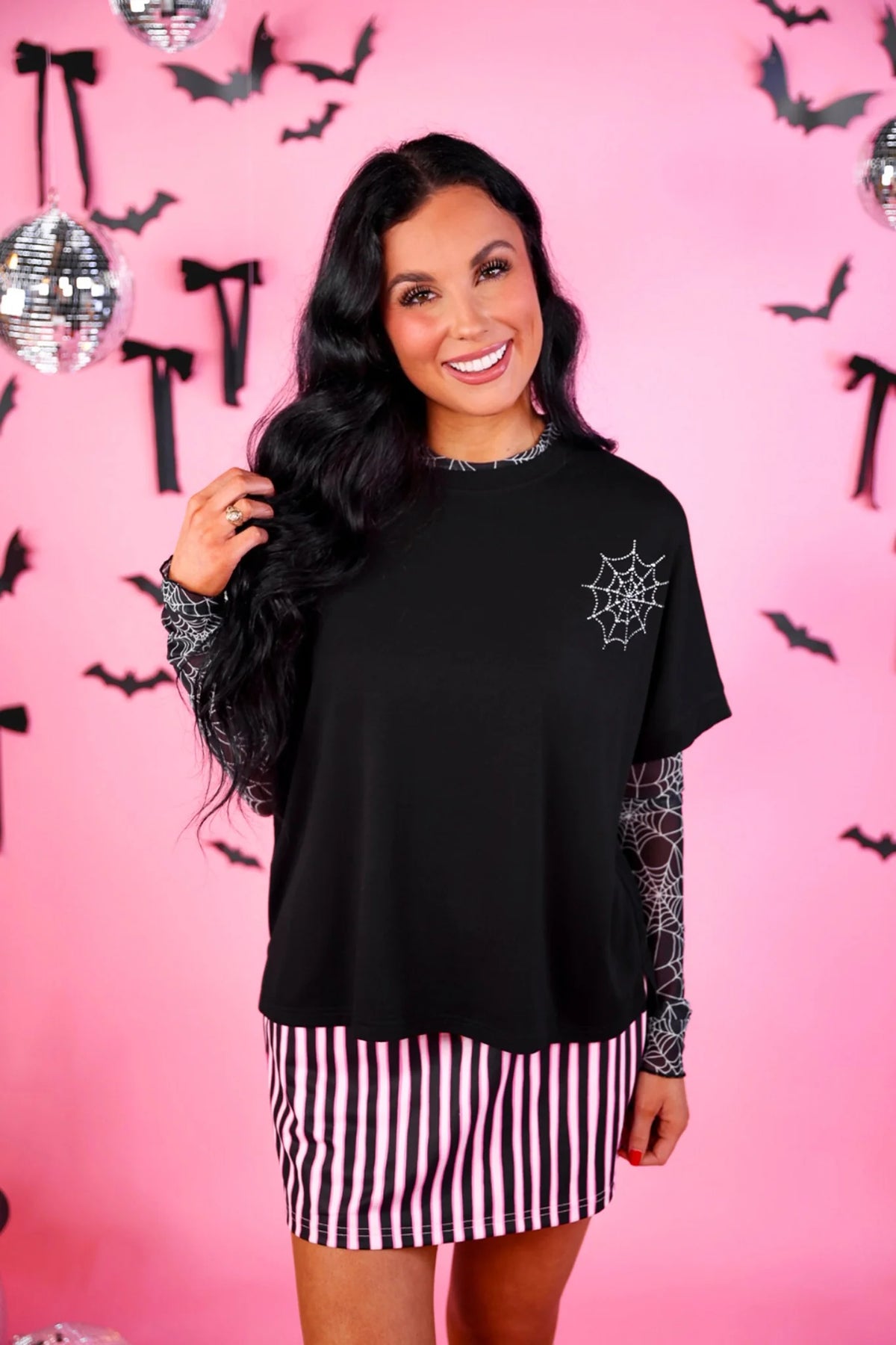 RHINESTONE WEB TOP