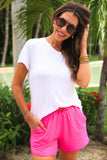 SOLID NEON PINK EVERYDAY SHORTS