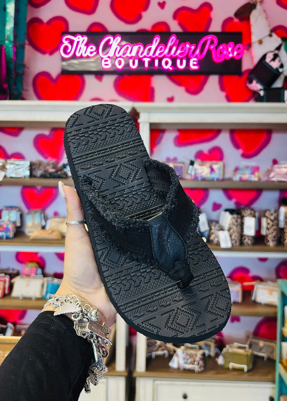 GYPSY JAZZ BREXLY 2 BLACK SANDALS