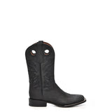 CIRCLE G BY CORRAL BOOTS MENS BLACK EMBROIDERY WITH POLE HOLES SQUARE TOE - L6079