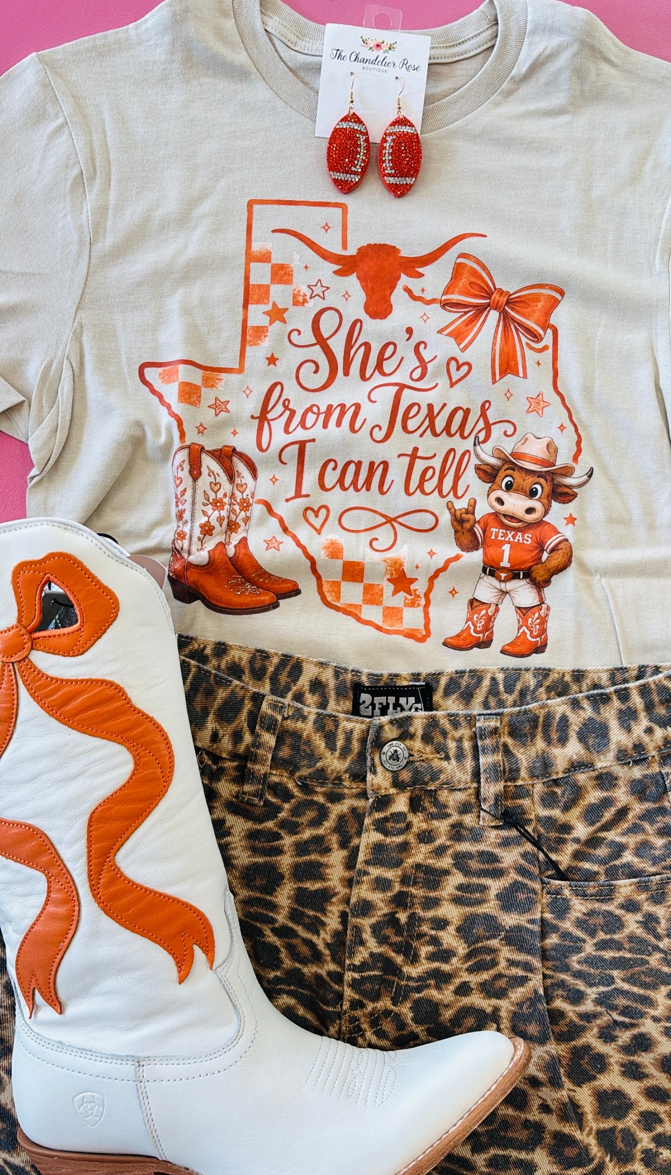 SHE’S FROM UT BEVO I CAN TELL - CREAM